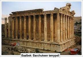 Baalbek, Bacchus